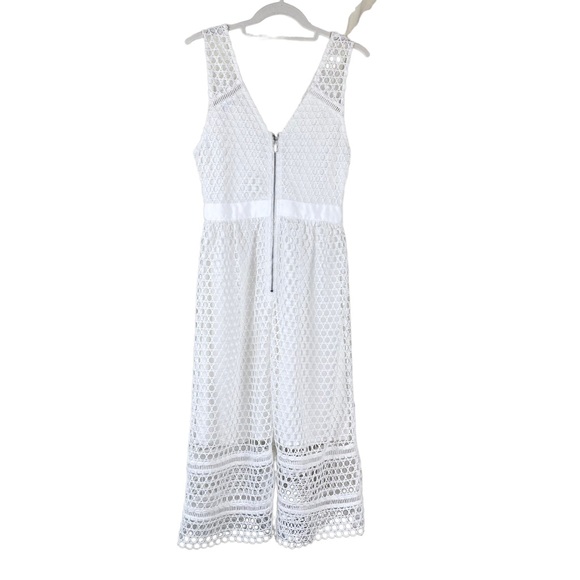 Abercrombie & Fitch White Lace Midi Dress S - Picture 3 of 14